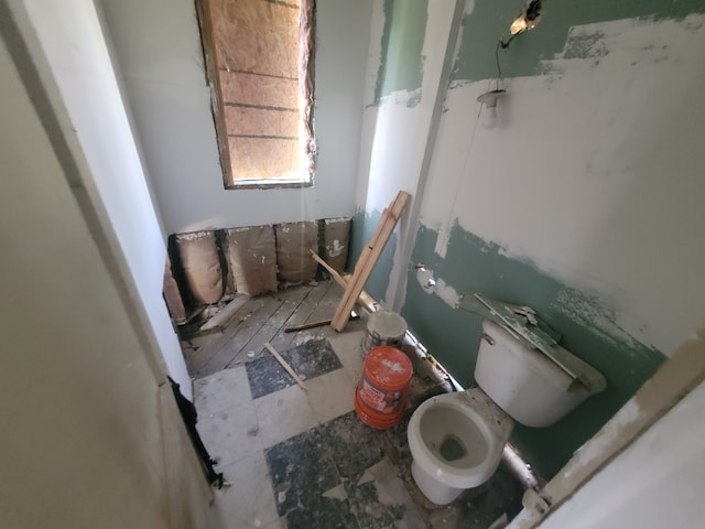 bathroom with toilet