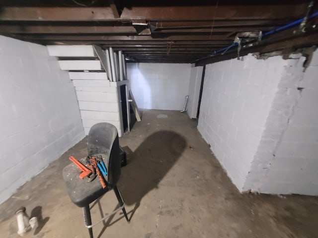15379 Dolphin St, Detroit, MI 48223 - view of unfinished basement