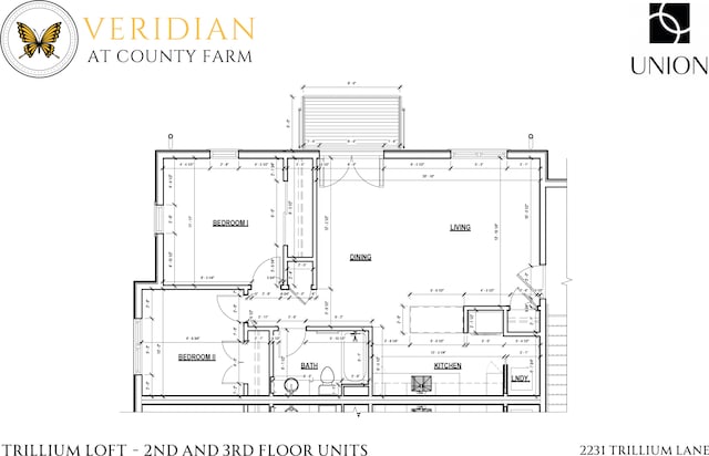 2231 Trillium Ln Unit 22, Ann Arbor, MI 48104 - home floor plan