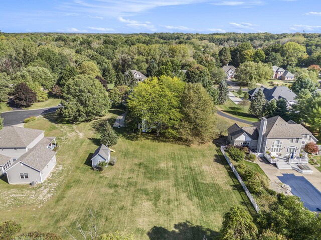 507 Lena Dr, South Haven, MI 49090 - aerial view of residential area featuring a heavily wooded area