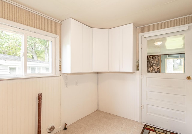 482 Swan Ln, Coldwater, MI 49036 - laundry room featuring light floors and healthy amount of natural light