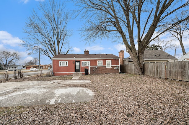 view of back of house