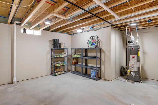 22461 Milner St, Saint Clair Shores, MI 48081 - basement with gas water heater