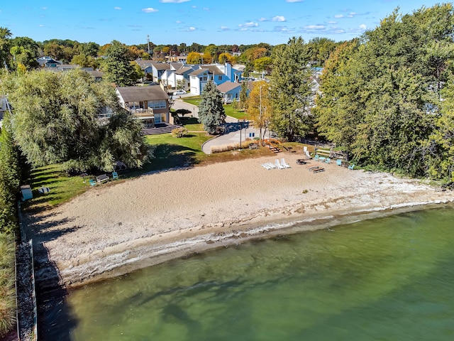 22461 Milner St, Saint Clair Shores, MI 48081 - aerial view featuring a water view