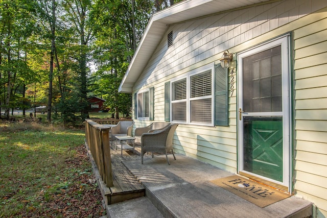 view of deck