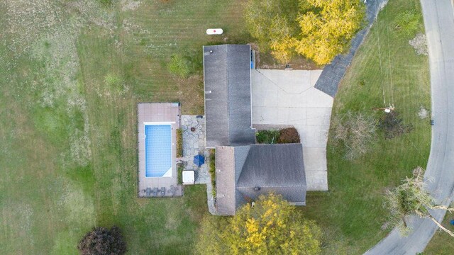 9695 Community Hall Rd, Union Pier, MI 49129 - view from above of property