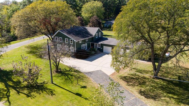 9695 Community Hall Rd, Union Pier, MI 49129 - aerial view of property and surrounding area