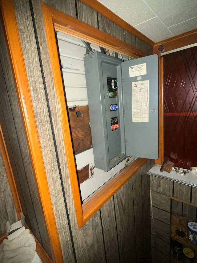 15782 Ohio St, Detroit, MI 48238 - utility room featuring electric panel