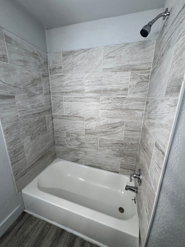 15361 Wisconsin St, Detroit, MI 48238 - full bathroom featuring shower / washtub combination and wood finished floors