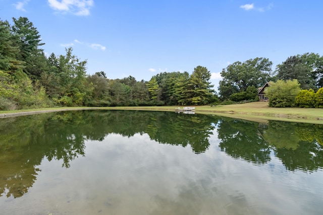 property view of water