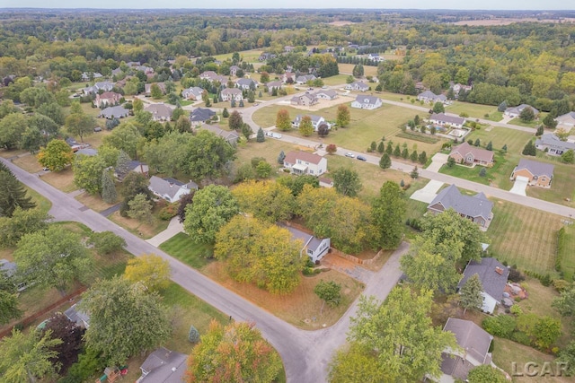 aerial view