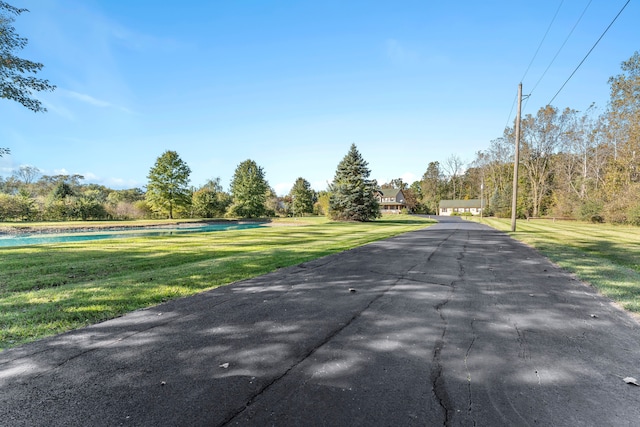 view of road