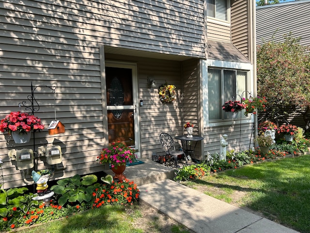 view of property entrance