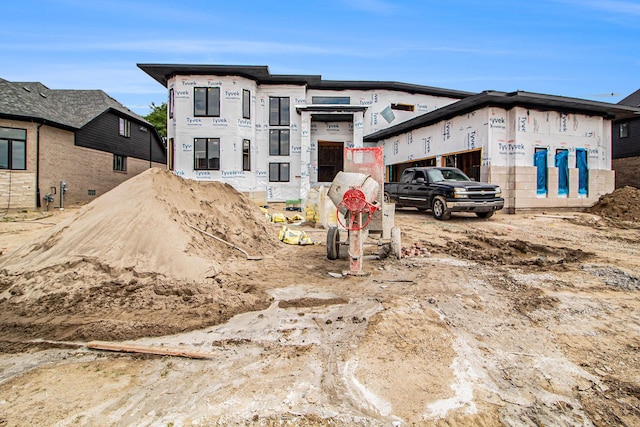 view of property under construction