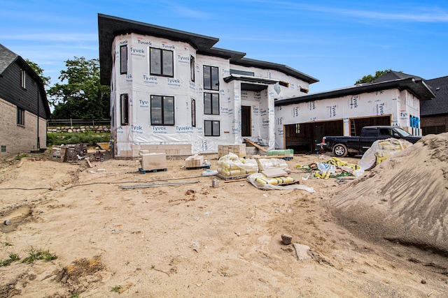 view of property under construction