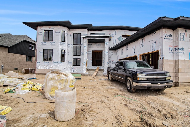 view of property in mid-construction