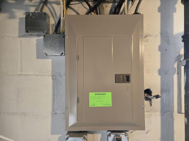 utilities with electric panel