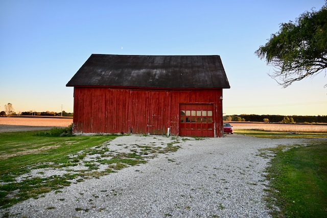 12101 Todd Rd, Ida, MI 48140 - view of barn with driveway