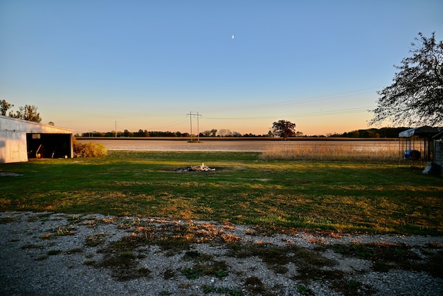 12101 Todd Rd, Ida, MI 48140 - view of grassy yard with an outbuilding