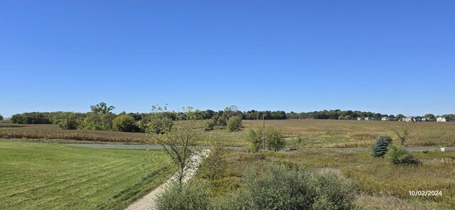 6336 Mast Rd, Dexter, MI 48130 - view of green lawn featuring a view of countryside