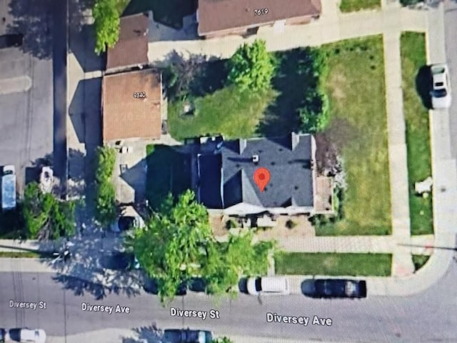 7603 Kentucky St, Dearborn, MI 48126 - bird's eye view