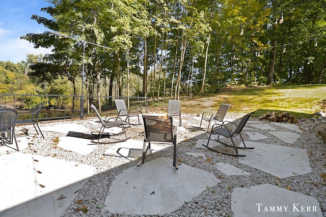 view of patio