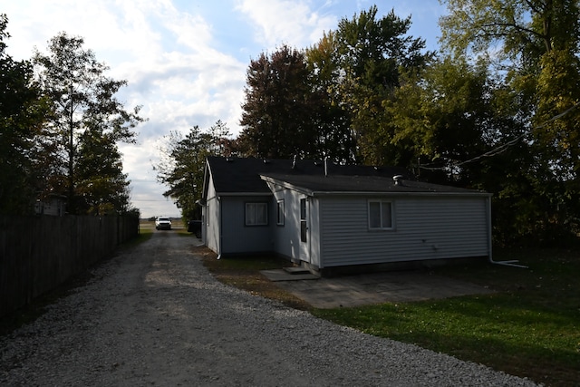 view of rear view of house