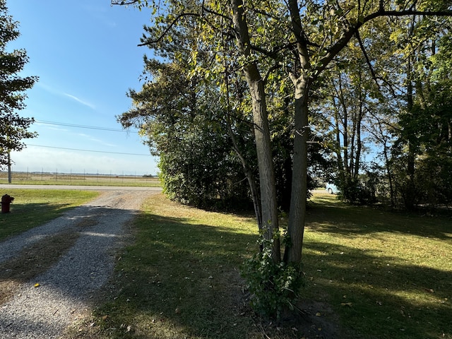 view of road