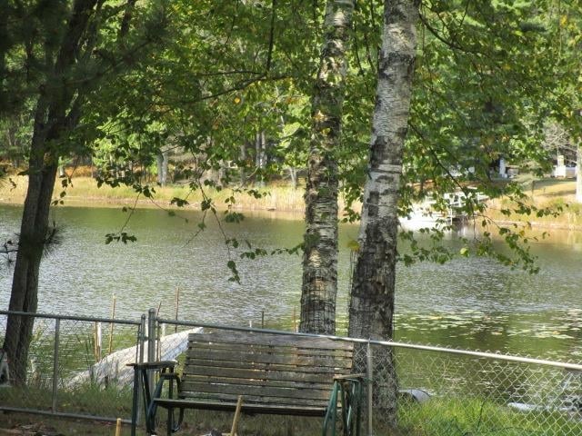 view of water feature