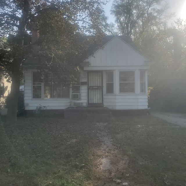 view of bungalow-style home