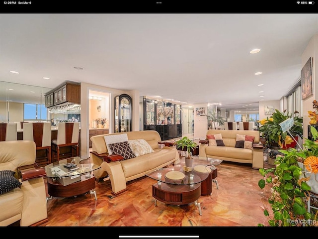 view of living room