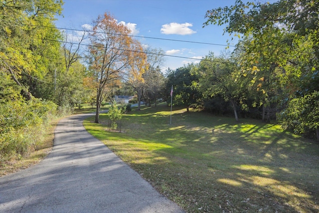 view of road