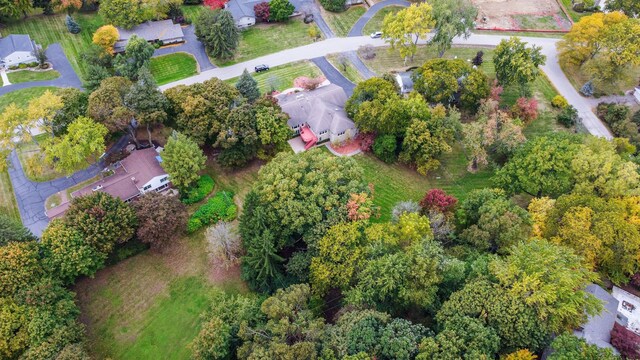 4345 Pine Tree Trl, Bloomfield Hills, MI 48302 - aerial view of property and surrounding area