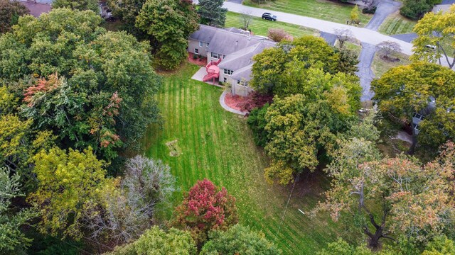 4345 Pine Tree Trl, Bloomfield Hills, MI 48302 - view from above of property