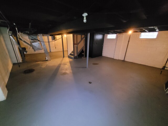 15836 Patton St, Detroit, MI 48223 - basement featuring stairs