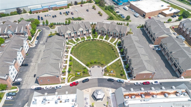 25535 Grandview Ln Unit 30, Novi, MI 48375 - aerial view of property and surrounding area with nearby suburban area