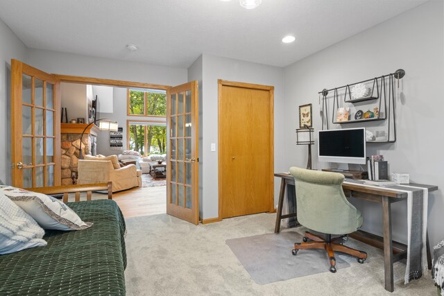11826 Ridge View Dr, Rapid City, MI 49676 - bedroom with baseboards and carpet flooring