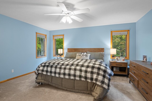 11826 Ridge View Dr, Rapid City, MI 49676 - home office with carpet floors, recessed lighting, and baseboards