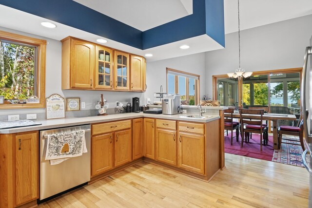 11826 Ridge View Dr, Rapid City, MI 49676 - view of property location featuring a nearby body of water and a forest