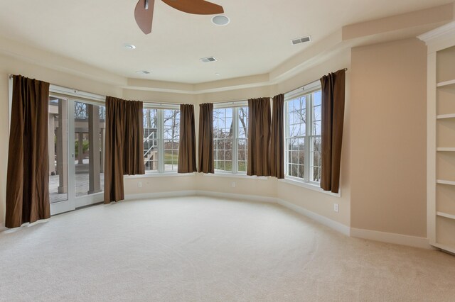 4559 Trails End Path, Saint Joseph, MI 49085 - carpeted spare room with ceiling fan and baseboards