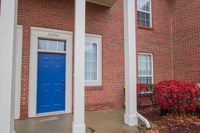 view of property entrance