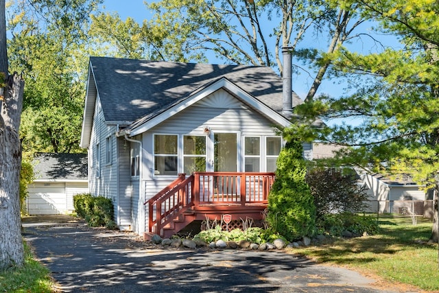 view of bungalow