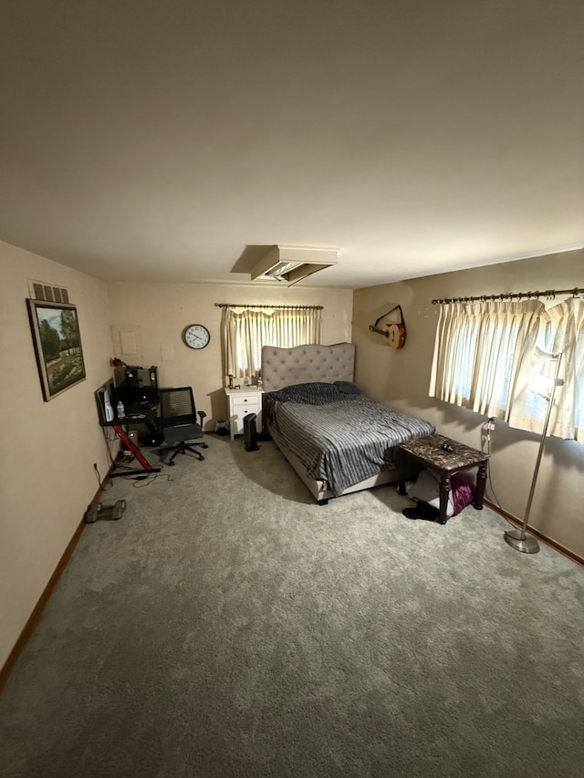 unfurnished bedroom featuring carpet flooring and ceiling fan