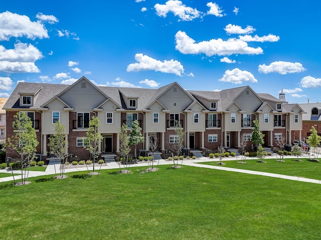 surrounding community featuring a lawn