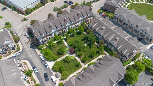 25495 Grandview Ln Unit 25, Novi, MI 48375 - aerial overview of property's location with nearby suburban area