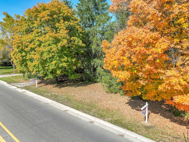 view of road