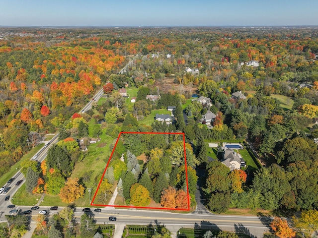 aerial view