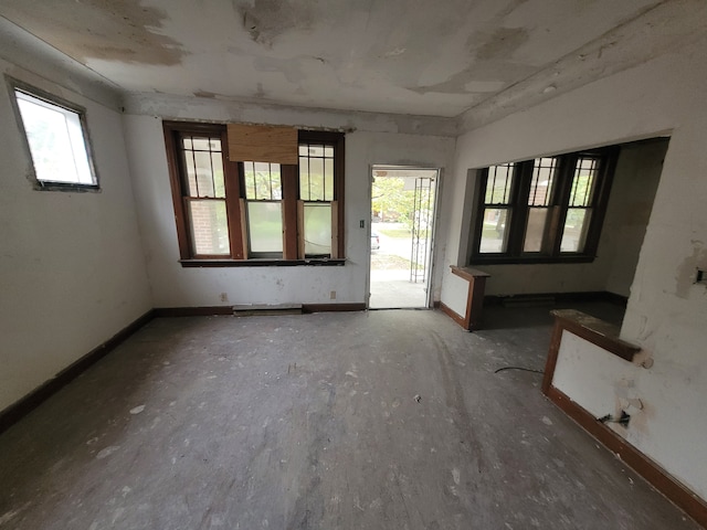 view of empty room