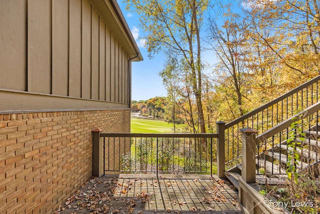 view of deck