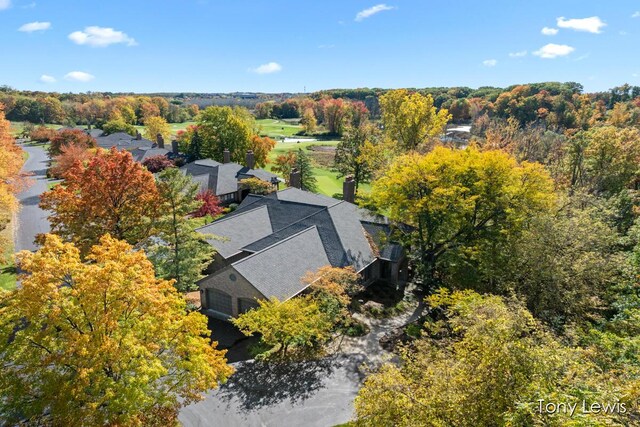 610 Cascade Hills Holw SE, Grand Rapids, MI 49546 - aerial view of property and surrounding area